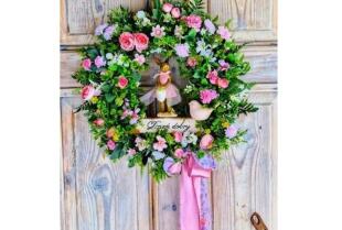 Ręcznie robione dekoracje kwiatowe – E-wianki